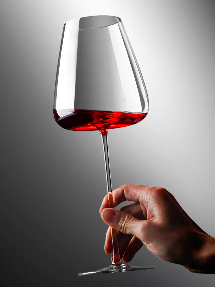 Red Wine Glasses Champagne Glass Wine Glasses Hand Blown Thin Rim,Long Stem,Perfect for Red or White,Daily Use