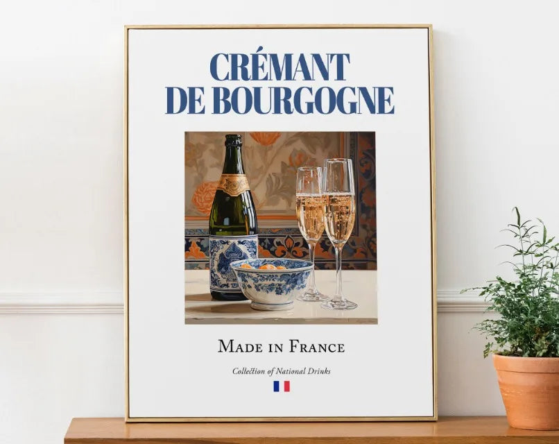 Bière De Garde Alsace Riesling Traditional Gironde Beverage Poster Canvas Painting Wall Art Picture for Room Kitchen Bar Decor