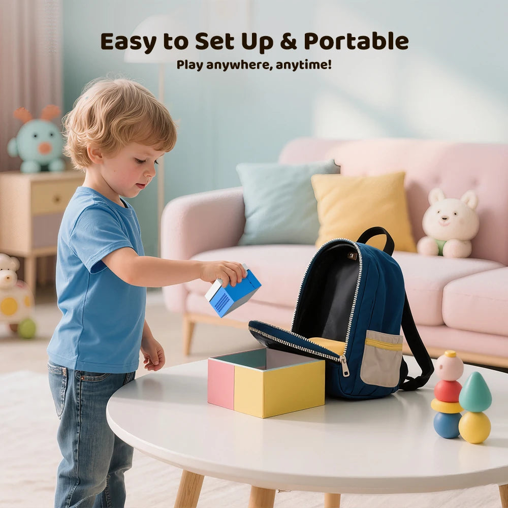 KINHANK MotionX Video Game Console for Kids & Families Ongoing Updates Kids Toy Active Play System Indoor Physical Activity