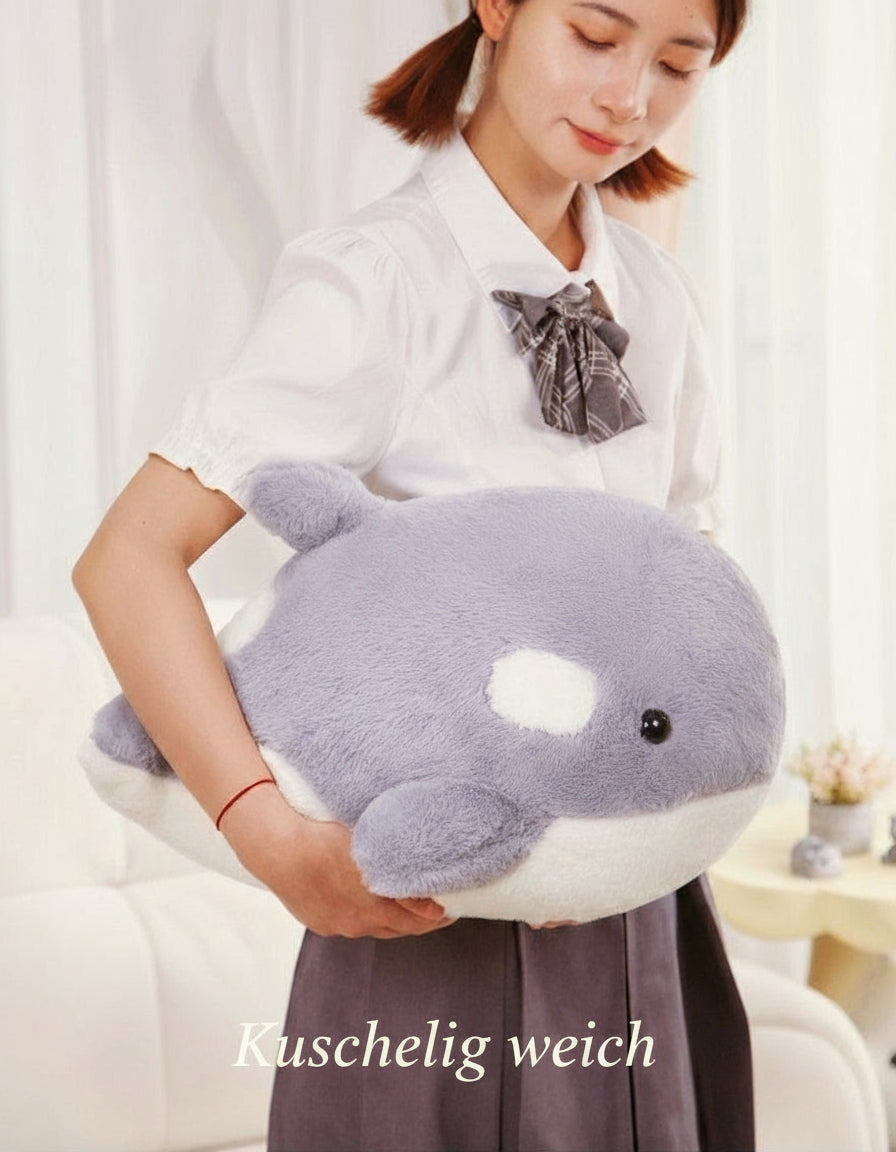 Süße Anime Stofftier Killerwale