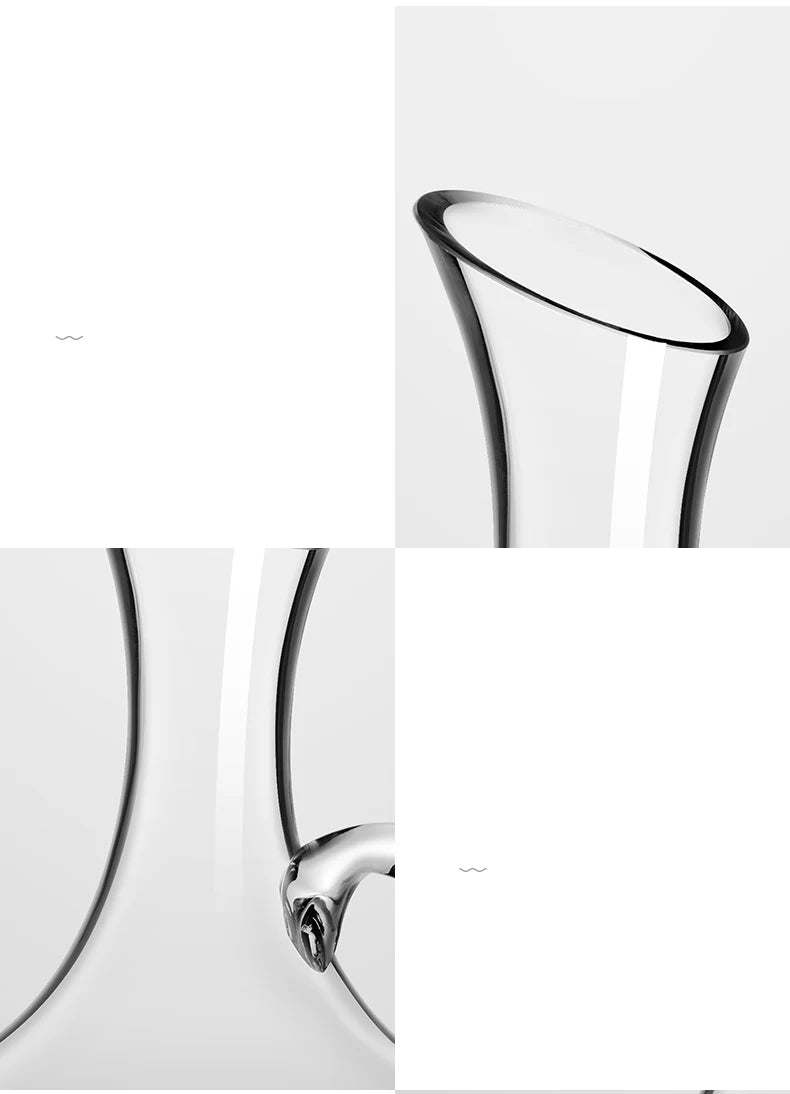 Red Wine Glasses Set Household Wine Decanter Wine Glasses Luxurious European-style Glass Wine Goblet