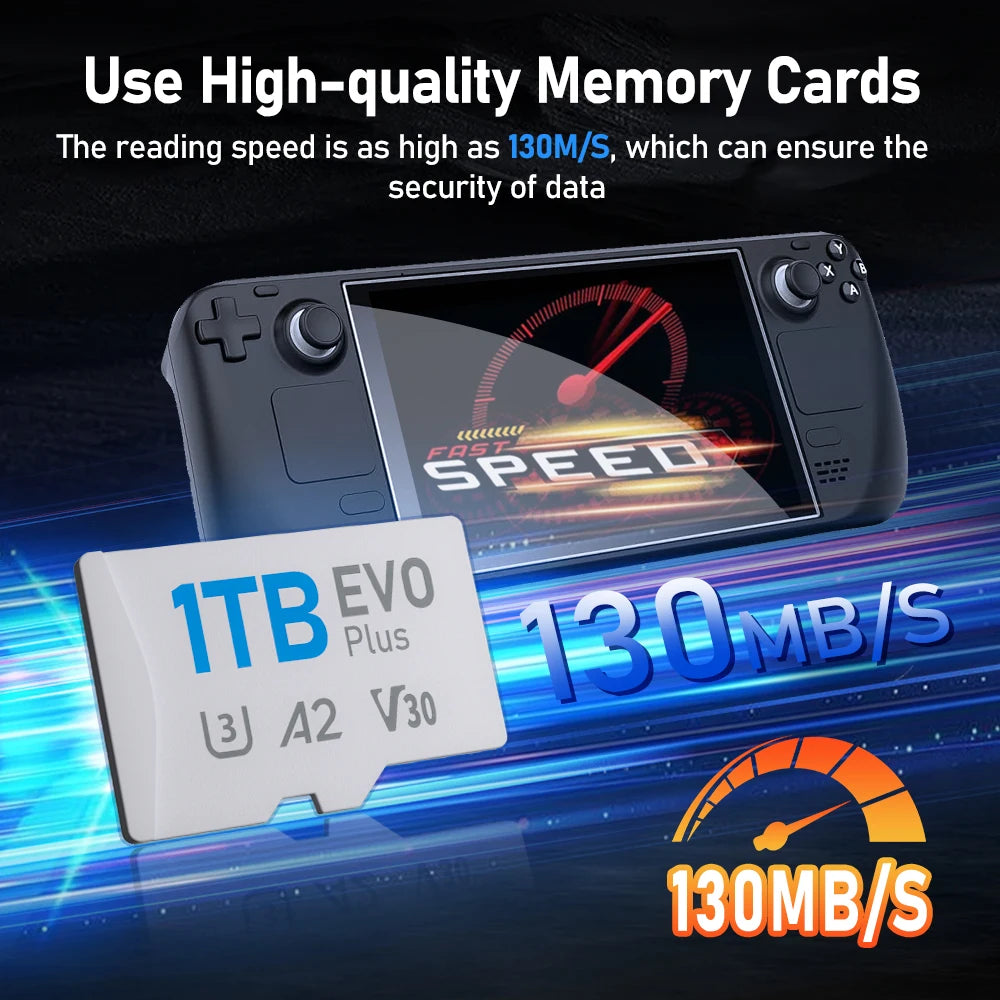 Kinhank Game Card for Steam Deck Handheld Latest Batocera 40 System 40000+ Retro Games for PS3/PS2/PS1/PSP/MAME/DC/SS