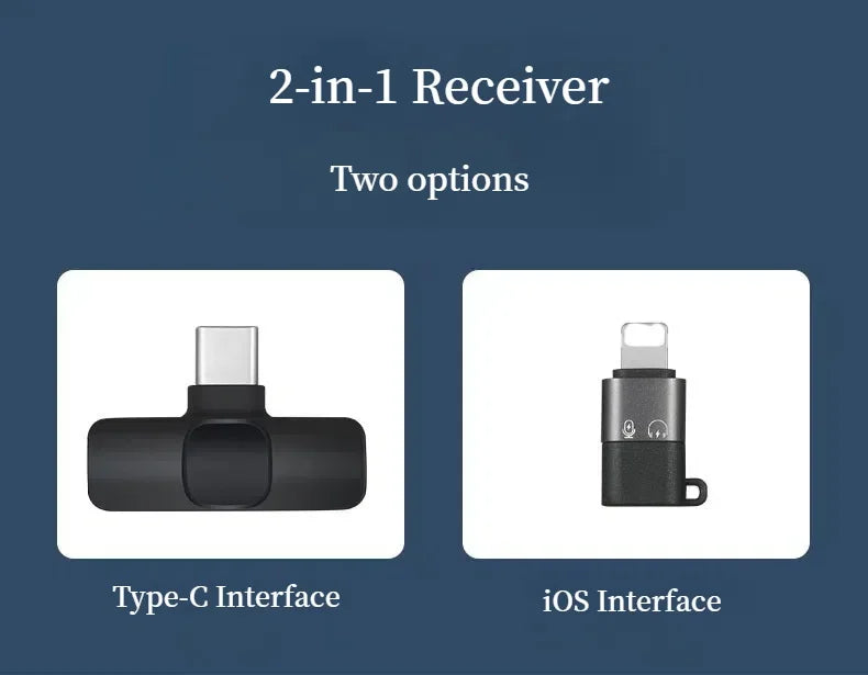 K1 Lavalier Microphone for Phone Android Video Game Audio Smart Recording Pickup Wireless Microphone