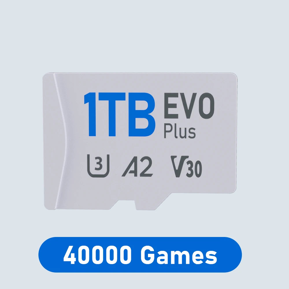 Kinhank Game Card for Steam Deck Handheld Latest Batocera 40 System 40000+ Retro Games for PS3/PS2/PS1/PSP/MAME/DC/SS