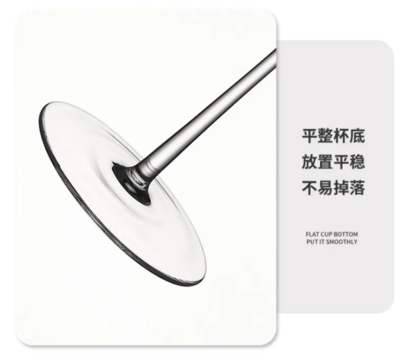 720ml Large European Wine Glasses Burgundy Clear Red Wine Glasses High Value Crystal Glass Grape Champagne Glasses High Capacity