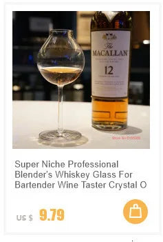 Germany Latest Design Rotating Glass Whiskey Old Fashioned Glass Stable Revolve Release Pressure Whisky Tumbler Crystal Wine Cup