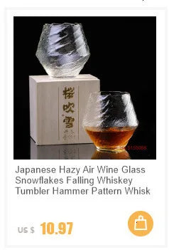 Germany Latest Design Rotating Glass Whiskey Old Fashioned Glass Stable Revolve Release Pressure Whisky Tumbler Crystal Wine Cup