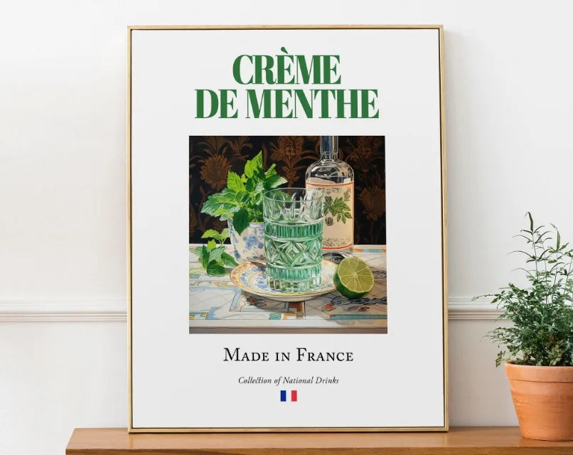 Bière De Garde Alsace Riesling Traditional Gironde Beverage Poster Canvas Painting Wall Art Picture for Room Kitchen Bar Decor