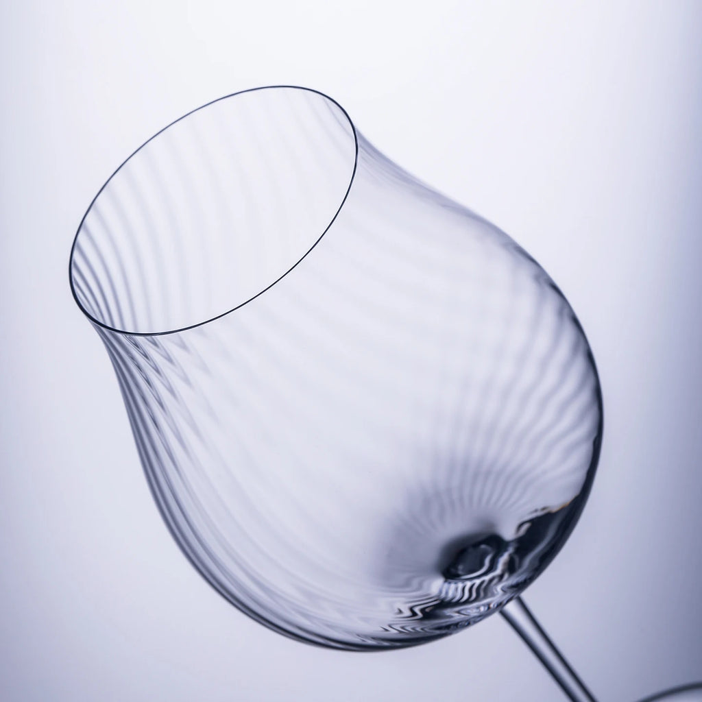 CRISON PREMIUM High end Crystal Glass Handmade Red Wine Glass Burgundy High Beauty Wine High footed Glass